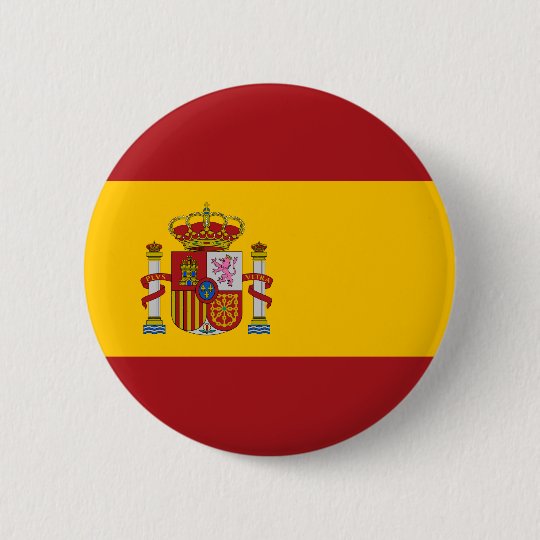 スペインの国旗ボタン 缶バッジ Zazzle Co Jp