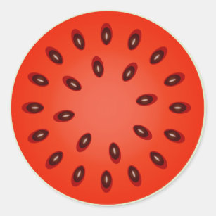スイカ 種シール Zazzle Co Jp