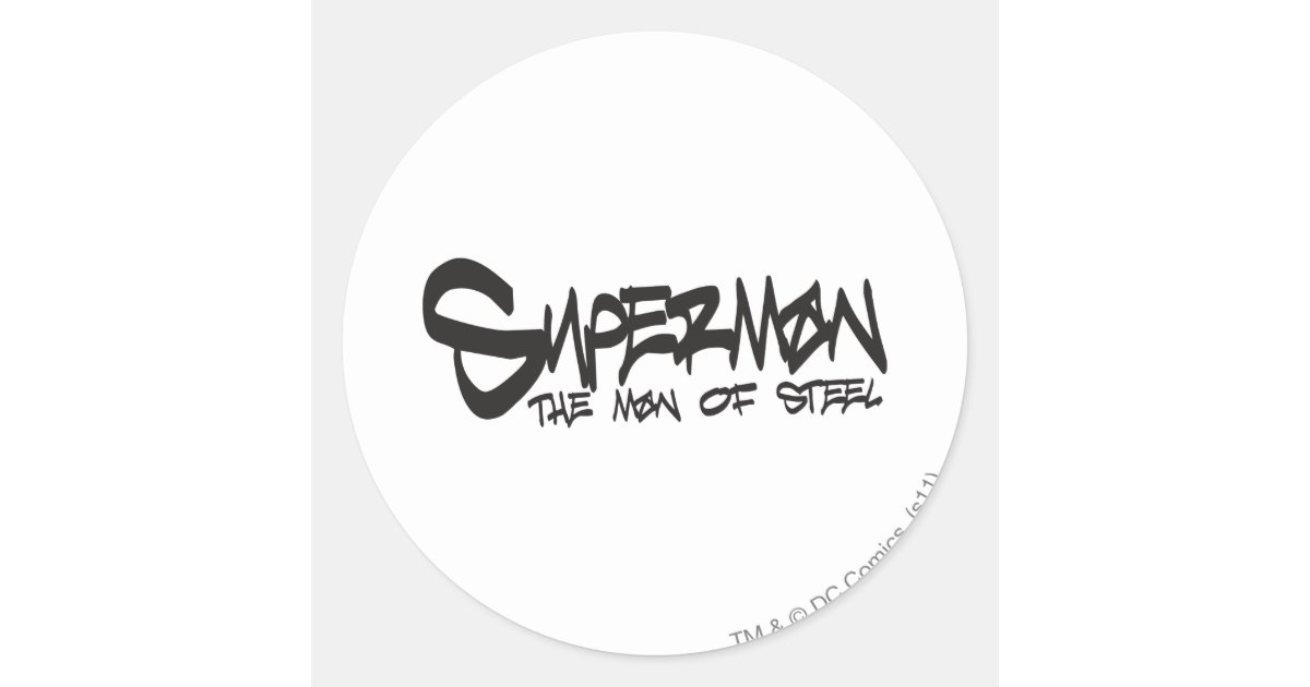 スーパーマンは のドイツ体の落書きのロゴを様式化しました ラウンドシール Zazzle Co Jp スーパーマンは のドイツ体の落書きのロゴを様式化しました ラウンドシール Zazzle Co Jp