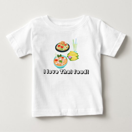 タイ料理 飲み物 果物 言葉 ベビーtシャツ Zazzle Co Jp