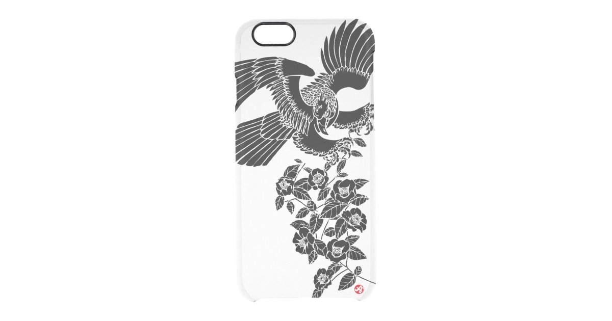 タカおよびツバキの鷹椿 Uncommon Iphoneケース Zazzle Co Jp