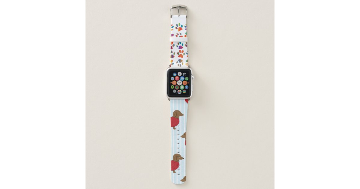 ダックスフント壁紙 Apple Watchバンド Zazzle Co Jp