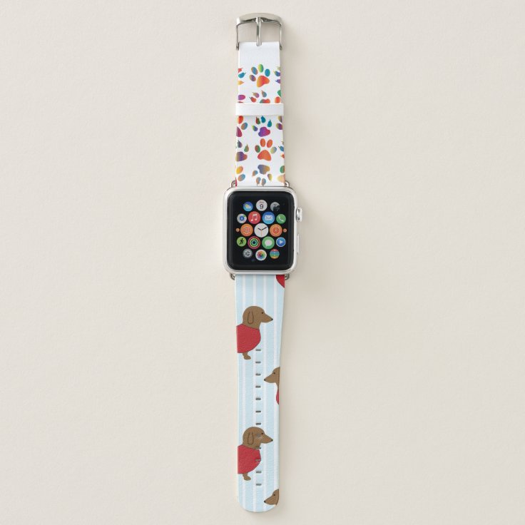 ダックスフント壁紙 Apple Watchバンド Zazzle Co Jp