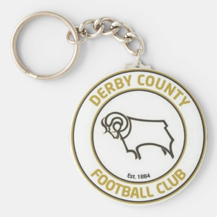 ダービー カウンティのフットボールクラブ キーホルダー Zazzle Co Jp