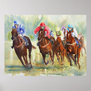 競走 馬ウォールアート&デコレーション | Zazzle JP