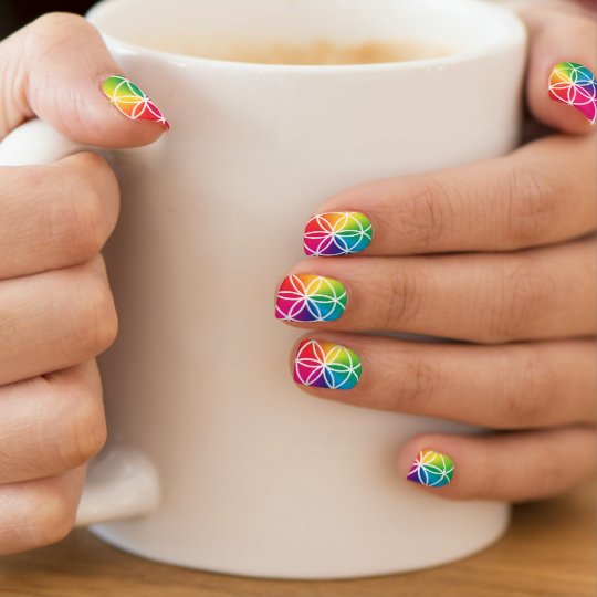 チャクラズの虹の種の生命シンボル ネイルアート Zazzle Co Jp チャクラズの虹の種の生命シンボル ネイルアート Zazzle Co Jp