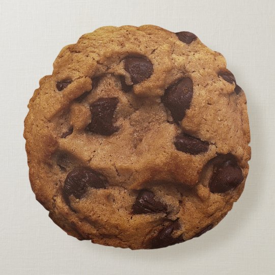チョコチップクッキーの円形の枕 ラウンドクッション Zazzle Co Jp チョコチップクッキーの円形の枕 ラウンドクッション Zazzle Co Jp