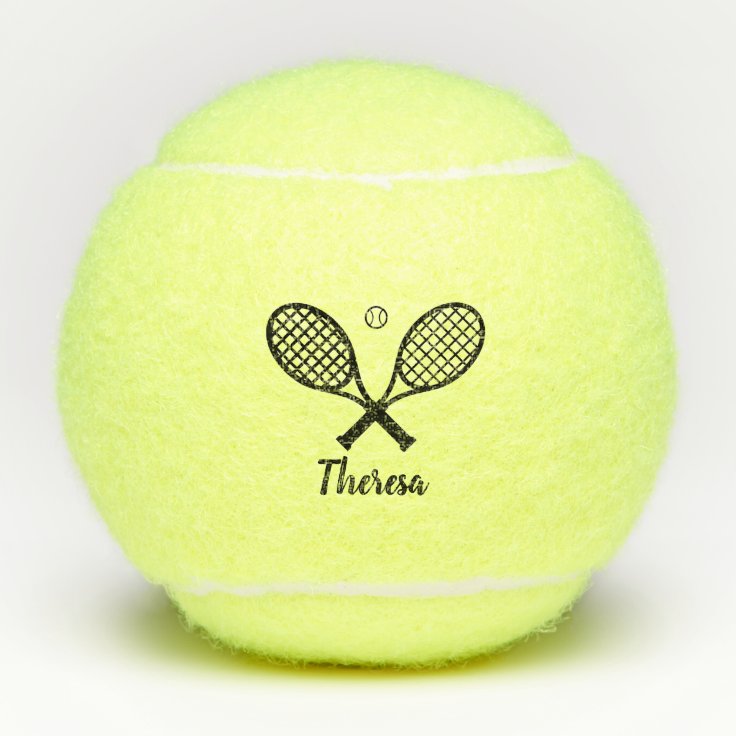 テニスラケットとボール テニスボール | Zazzle.co.jp