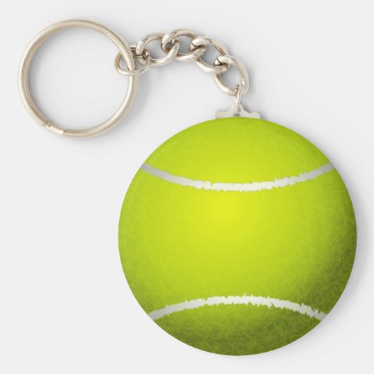 テニス ボールのスポーツ キーホルダー Zazzle Co Jp