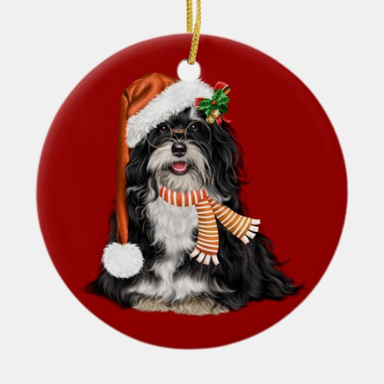 デクルーデン犬のクリスマス装飾品 セラミックオーナメント Zazzle Co Jp