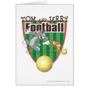 トムとジェリーのサッカー フットボール 6 ポスター Zazzle Co Jp