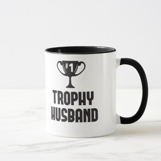 トロフィの夫のおもしろいな結婚式及び誕生日プレゼント マグカップ Zazzle Co Jp