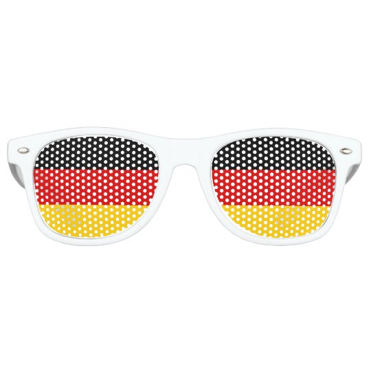 ドイツ国旗サングラス レトロサングラス Zazzle Co Jp