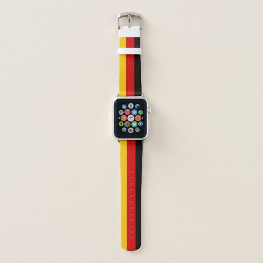 ドイツ国旗 ドイツ国旗ファッション Apple Watchバンド Zazzle Co Jp