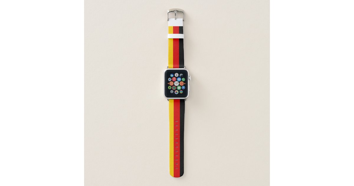 ドイツ国旗 ドイツ国旗ファッション Apple Watchバンド Zazzle Co Jp