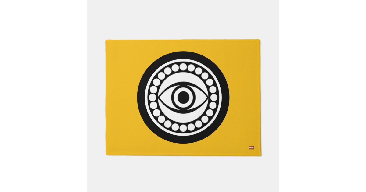ドクターストレンジレトロアイコン ドアマット Zazzle Co Jp