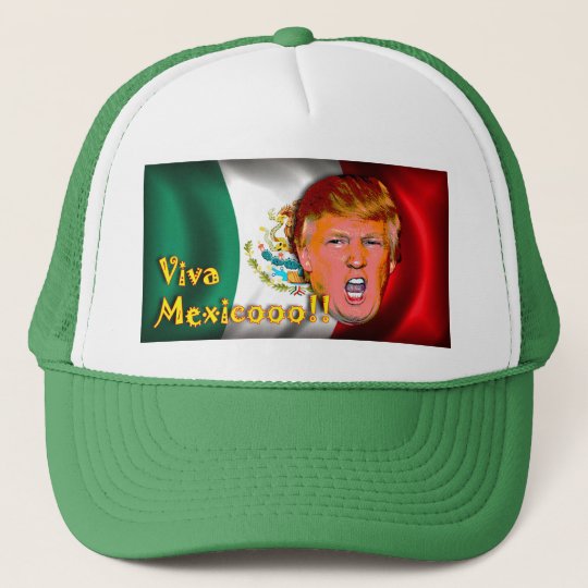 ドナルド トランプ反vivaメキシコの帽子 キャップ Zazzle Co Jp