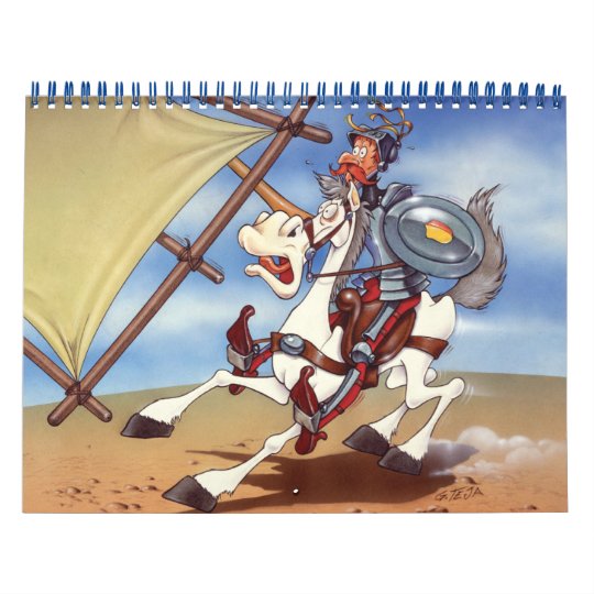 ドン キホーテ アニメーションの背景 カレンダー Zazzle Co Jp