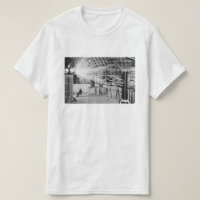 ニコラ・テスラの実験室の電気の写真 Tシャツ | Zazzle.co.jp