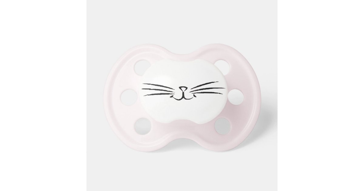 ニャウ猫の子猫ひげおしゃぶり おしゃぶり Zazzle Co Jp