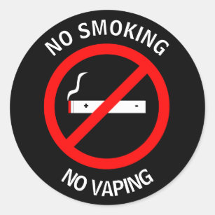 喫煙シール Zazzle Co Jp