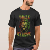 Haile SelassieのラスタのレゲエエチオピアジャマイカAnkh Tシャツ 