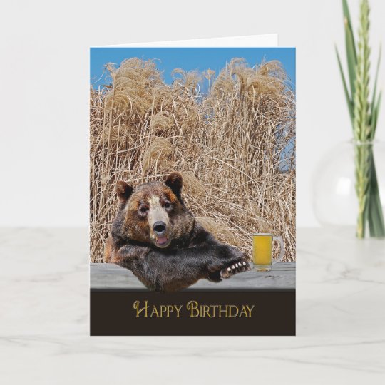 ハッピーバースデーくま カード Zazzle Co Jp ハッピーバースデーくま カード Zazzle Co Jp