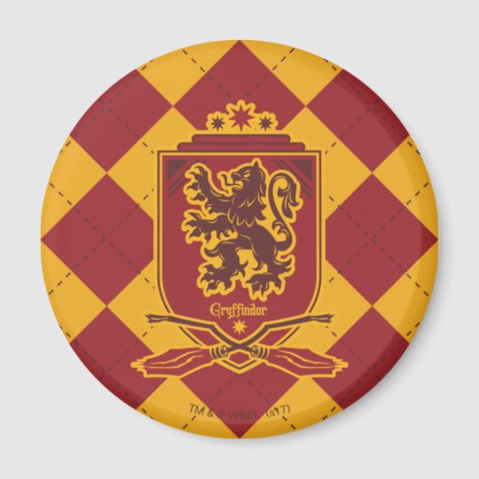 ハリー ポッターシリーズ Gryffindor Quidditch の頂上 マグネット Zazzle Co Jp