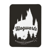 ハリー ポッターシリーズ Hogwarts の城のタイポグラフィ ポストカード Zazzle Co Jp