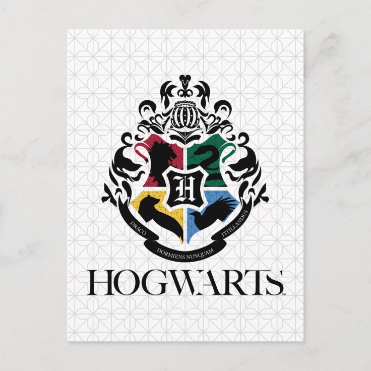 ハリー ポッター Hogwarts プライドスクール紋章 ポストカード Zazzle Co Jp