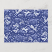 ウッド素朴ランズメリークリスマス ポストカード Zazzle Co Jp