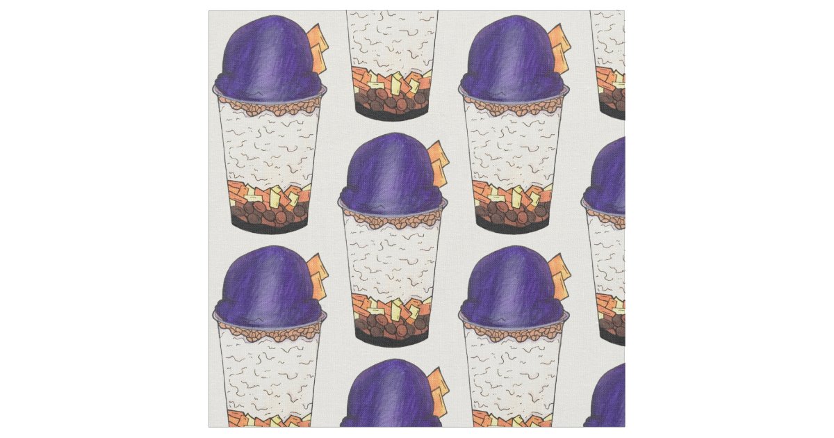 ハロハロ ハロハロ フィリピンハワイアンシェーブアイス ファブリック Zazzle Co Jp ハロハロ ハロハロ フィリピンハワイアンシェーブアイス ファブリック Zazzle Co Jp