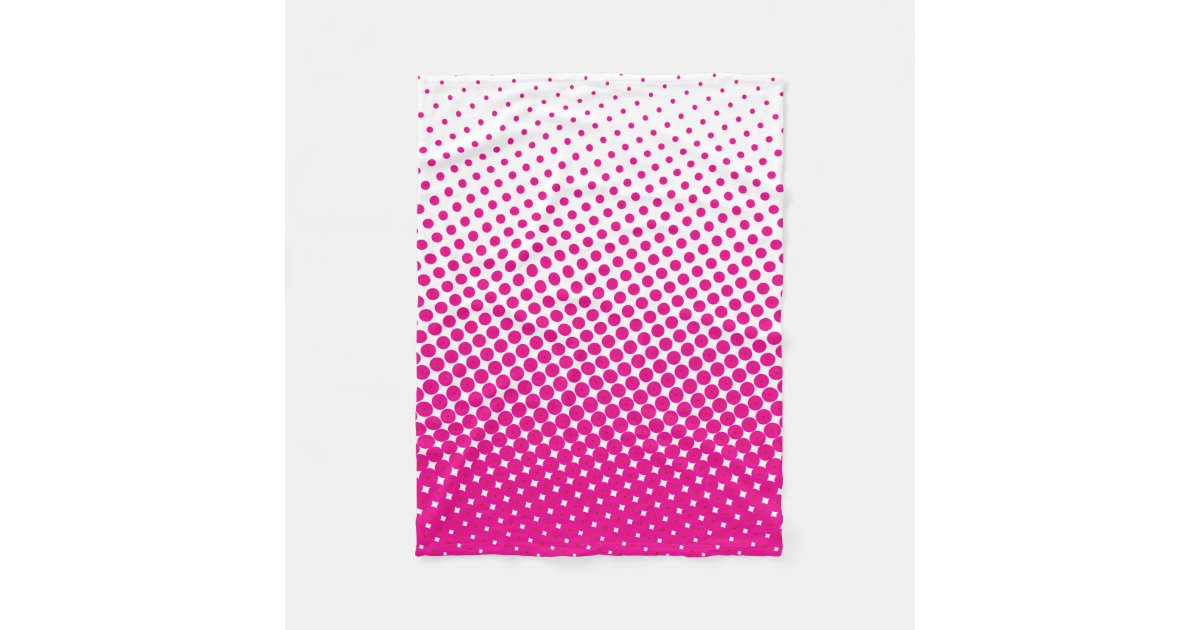 ハーフトーンのポップアートのドット パターンのピンクおよび白 フリースブランケット Zazzle Co Jp ハーフトーンのポップアートのドット パターンのピンクおよび白 フリースブランケット Zazzle Co Jp