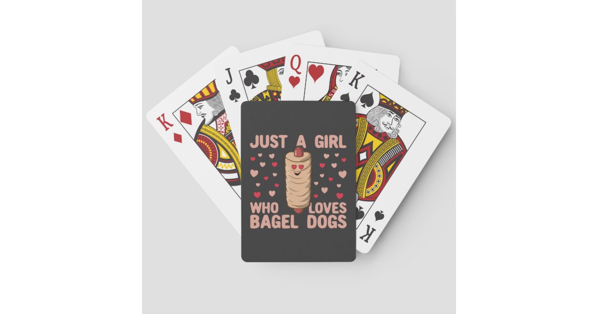 バゲル犬が好きな少女 かわいいベーグル トランプ Zazzle Co Jp バゲル犬が好きな少女 かわいいベーグル トランプ Zazzle Co Jp