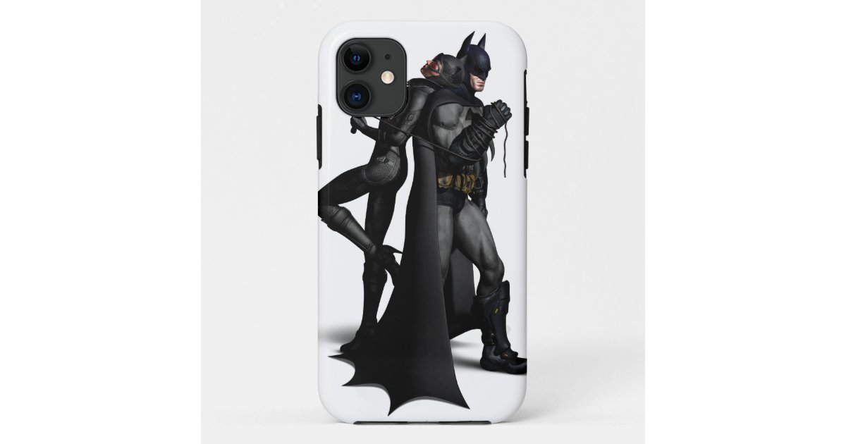 バットマンアーカムシティ バットマンとキャットウーマン Case Mate Iphoneケース Zazzle Co Jp