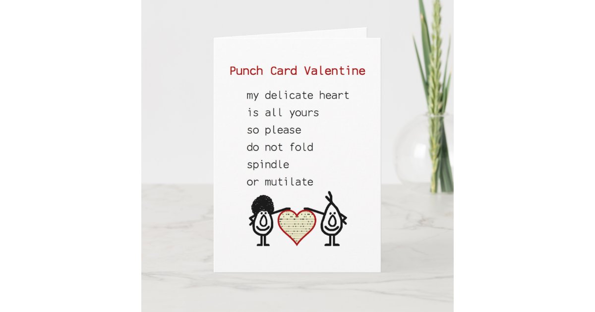 バレンタイン おもしろいポエム シーズンカード Zazzle Co Jp