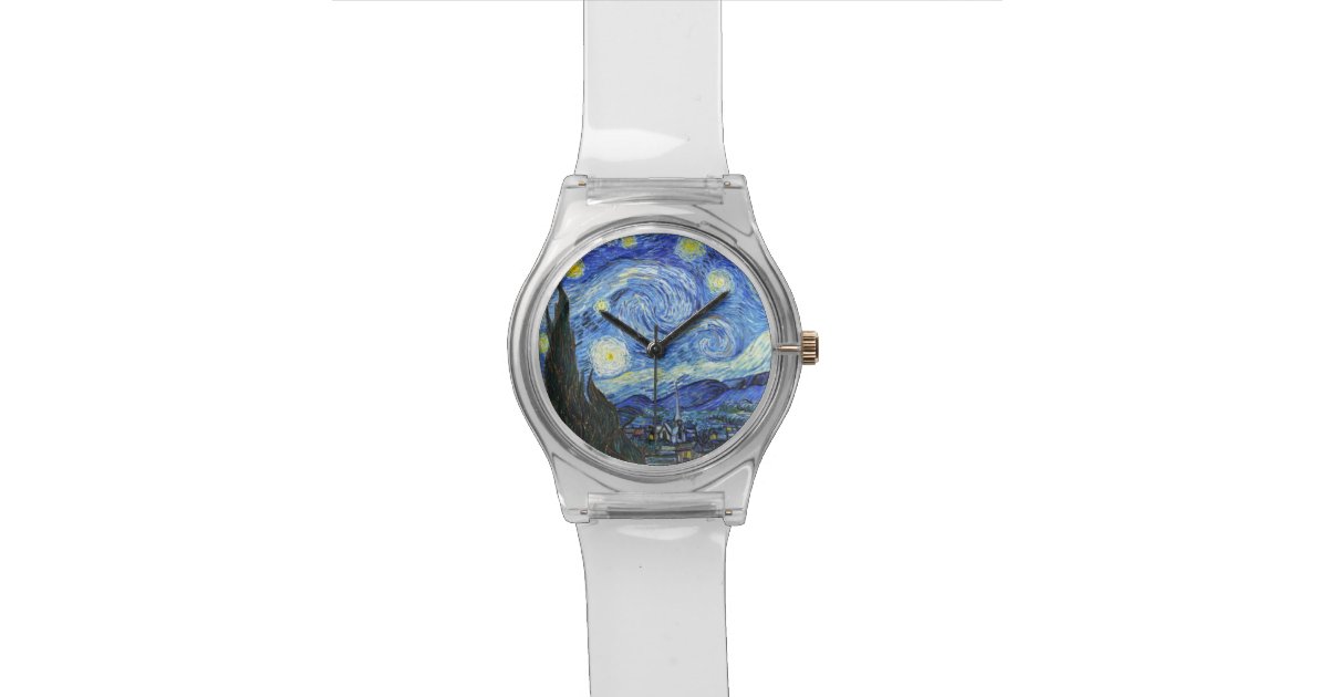 バン ゴッホ スターリー ナイト 腕時計 Zazzle Co Jp バン ゴッホ スターリー ナイト 腕時計 Zazzle Co Jp