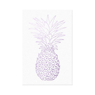 パイナップルポスター プリント Zazzle Co Jp