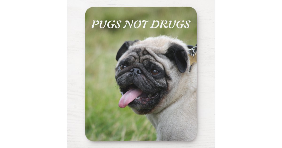 パグは、パグ犬のかわいいphotomousepad薬剤を入れません マウスパッド | Zazzle.co.jp