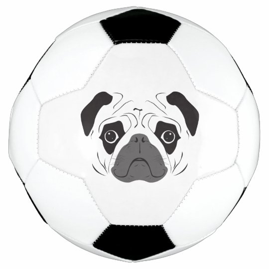 パグ顔シルエット サッカーボール Zazzle Co Jp パグ顔シルエット サッカーボール Zazzle Co Jp