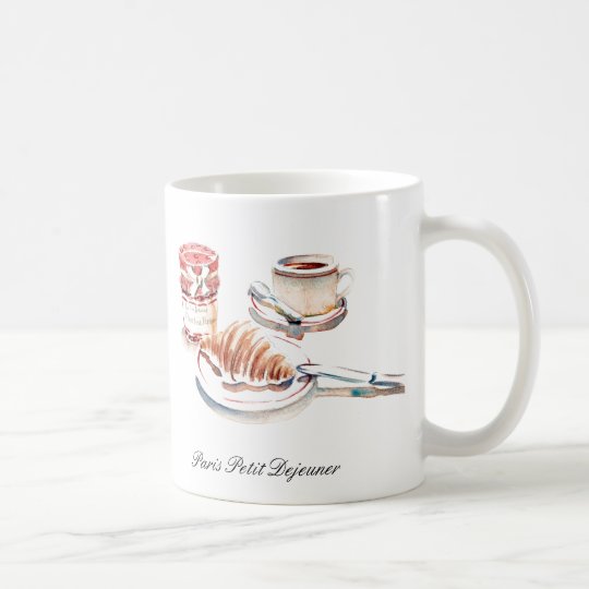 パリ小さいdegeunerのコーヒーカップ コーヒーマグカップ Zazzle Co Jp