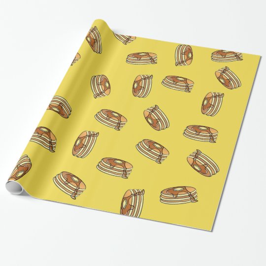 パンケーキ包装紙 ラッピングペーパー Zazzle Co Jp