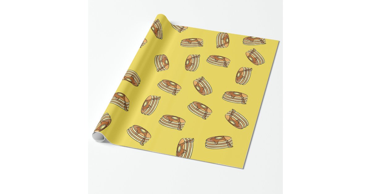 パンケーキ包装紙 ラッピングペーパー Zazzle Co Jp