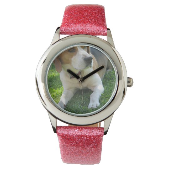 ビーグル犬のハウンドドッグ 腕時計 Zazzle Co Jp ビーグル犬のハウンドドッグ 腕時計 Zazzle Co Jp