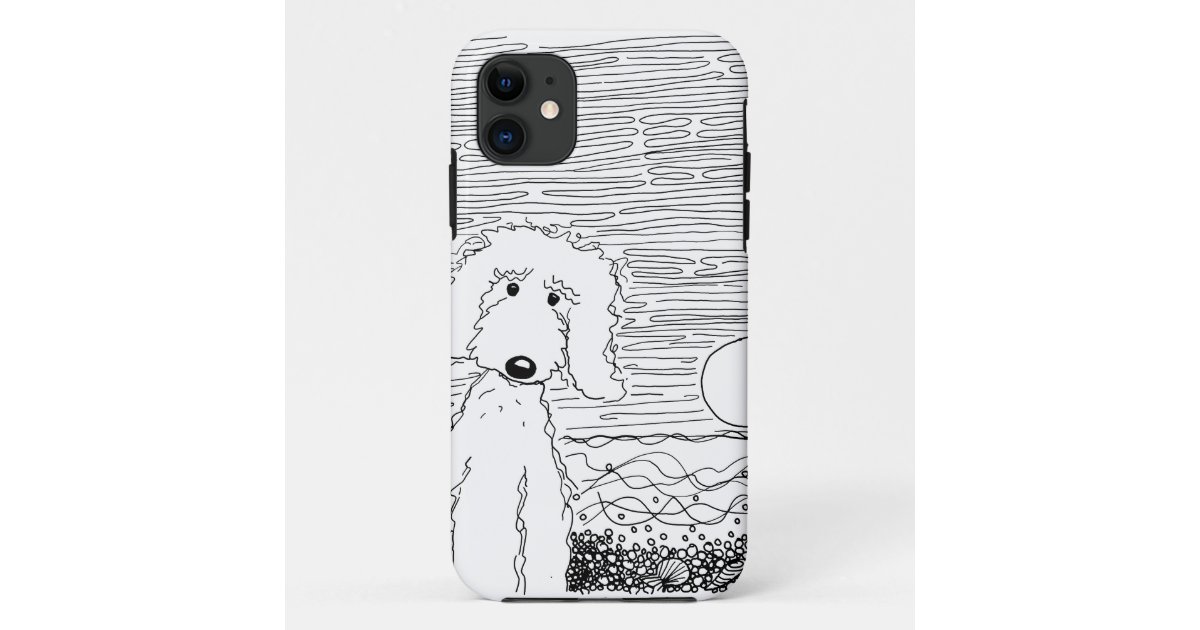 ビーチのiphoneの例の金落書き Case Mate Iphoneケース Zazzle Co Jp