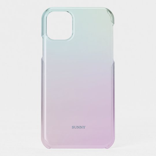 ピンクから青の背景グラデーション色 Uncommon Iphoneケース Zazzle Co Jp