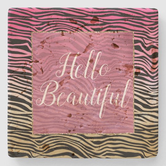 ピンクガーリー金ゴールド水グラデーション色黒ゼブラ印刷 ストーンコースター Zazzle Co Jp ピンクガーリー金ゴールド水グラデーション色黒ゼブラ印刷 ストーンコースター Zazzle Co Jp