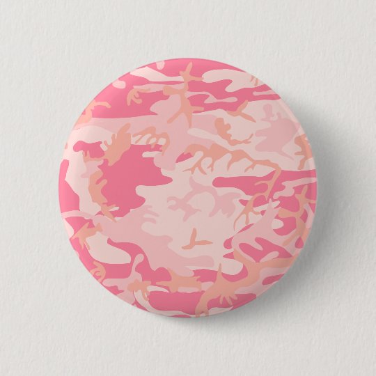 ピンク迷彩柄 ガーリー迷彩柄 缶バッジ Zazzle Co Jp