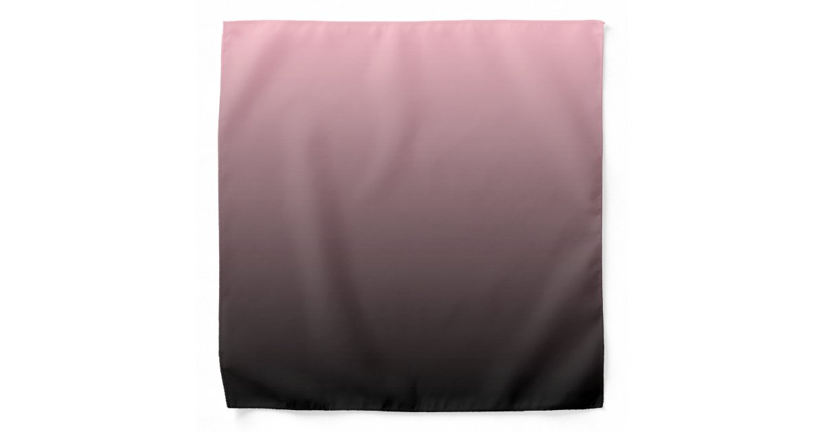 ピンク 黒 グラデーション背景 バンダナ Zazzle Co Jp