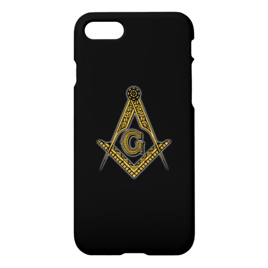 フリーメーソン会員 黒及び金ゴールド Iphoneケース Zazzle Co Jp